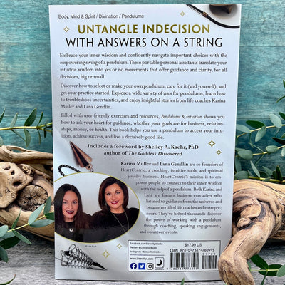 Pendulums & Intuition Book Back