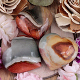 Polychrome Jasper Heart