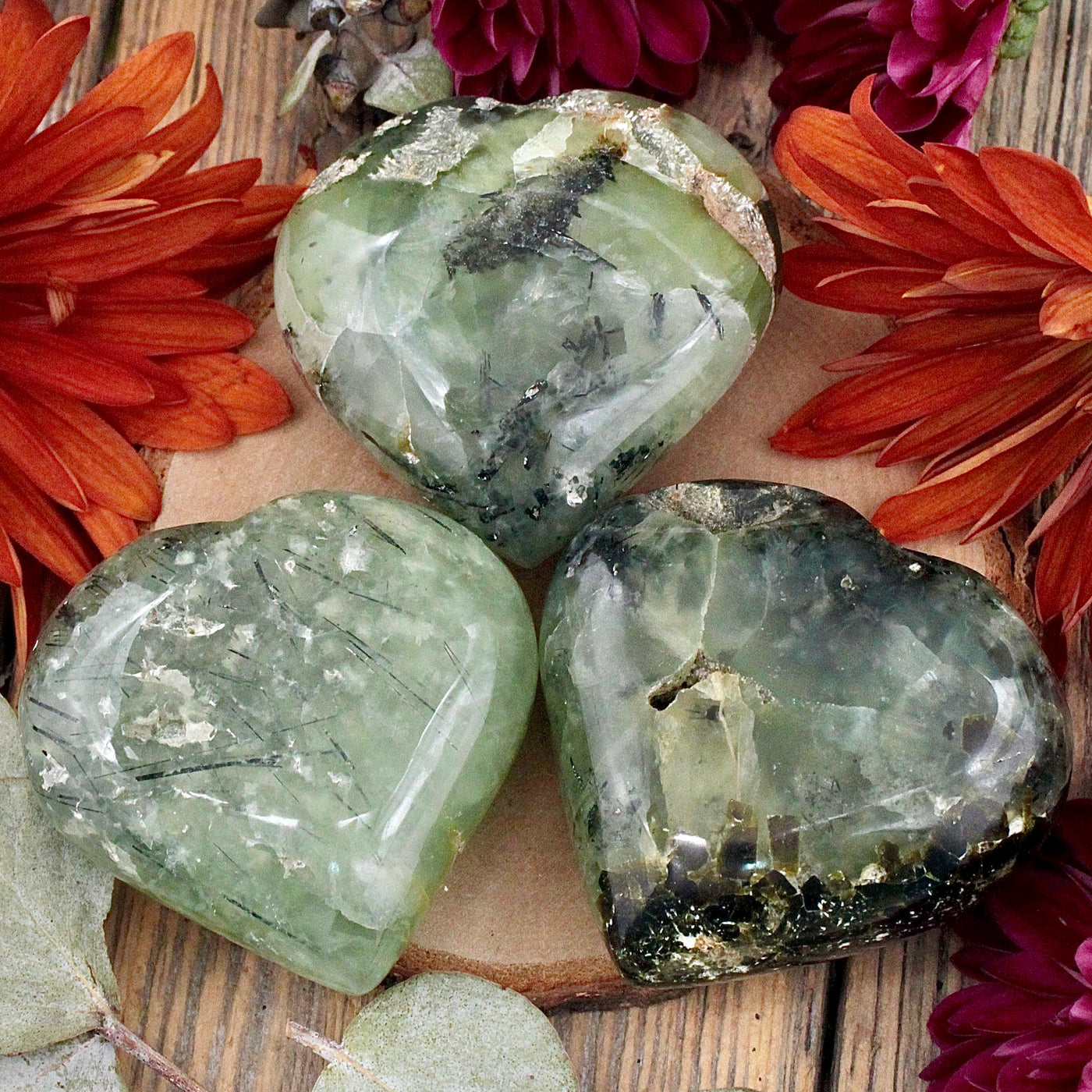 Prehnite Heart