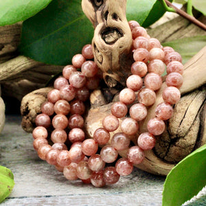 Strawberry Quartz bracelet