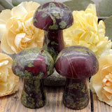 Dragon's Blood Jasper Mushroom