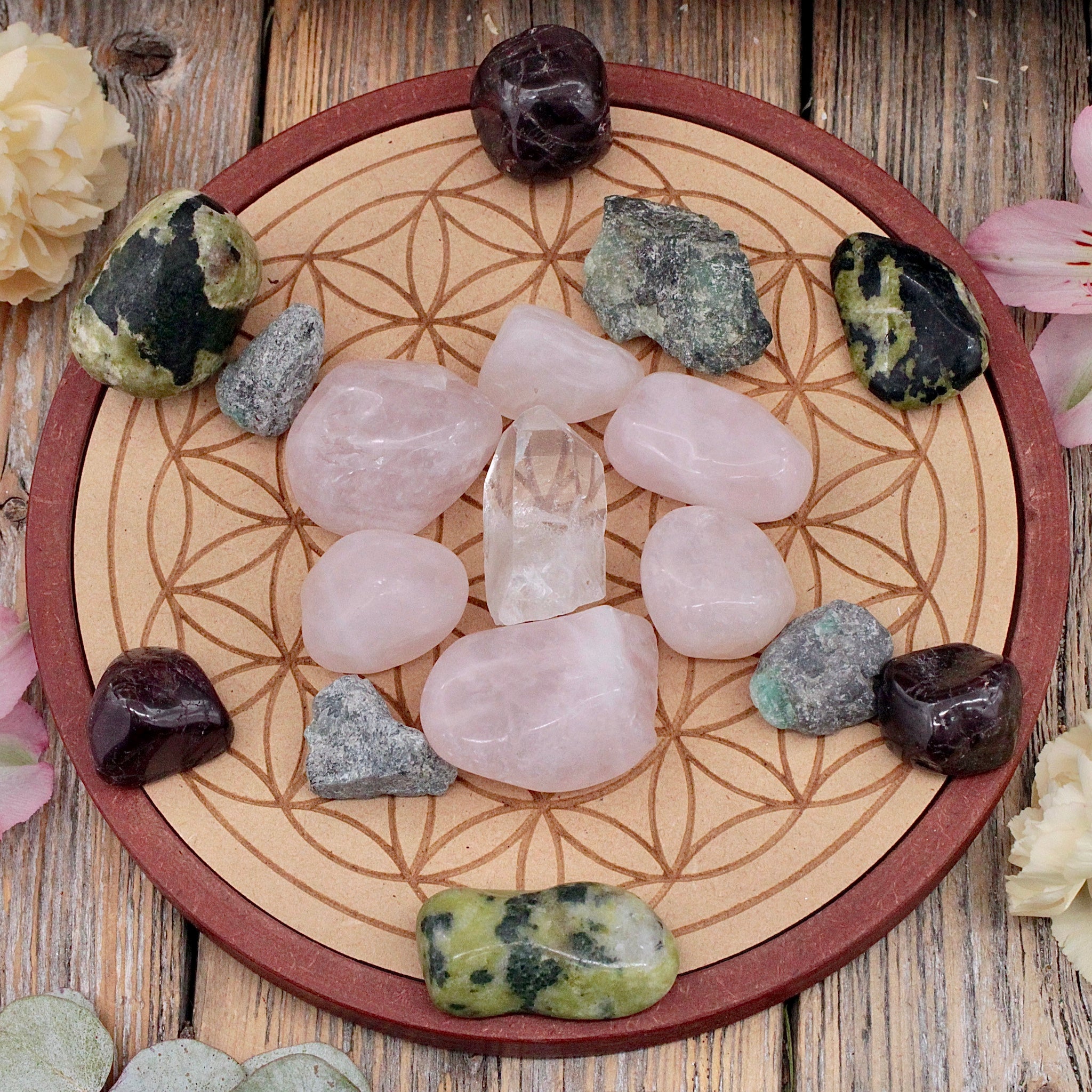 Love Crystal Grid Set Rockmama