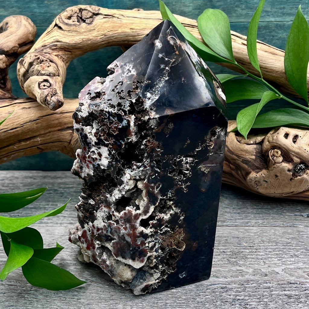 Druzy Agate Tower huge