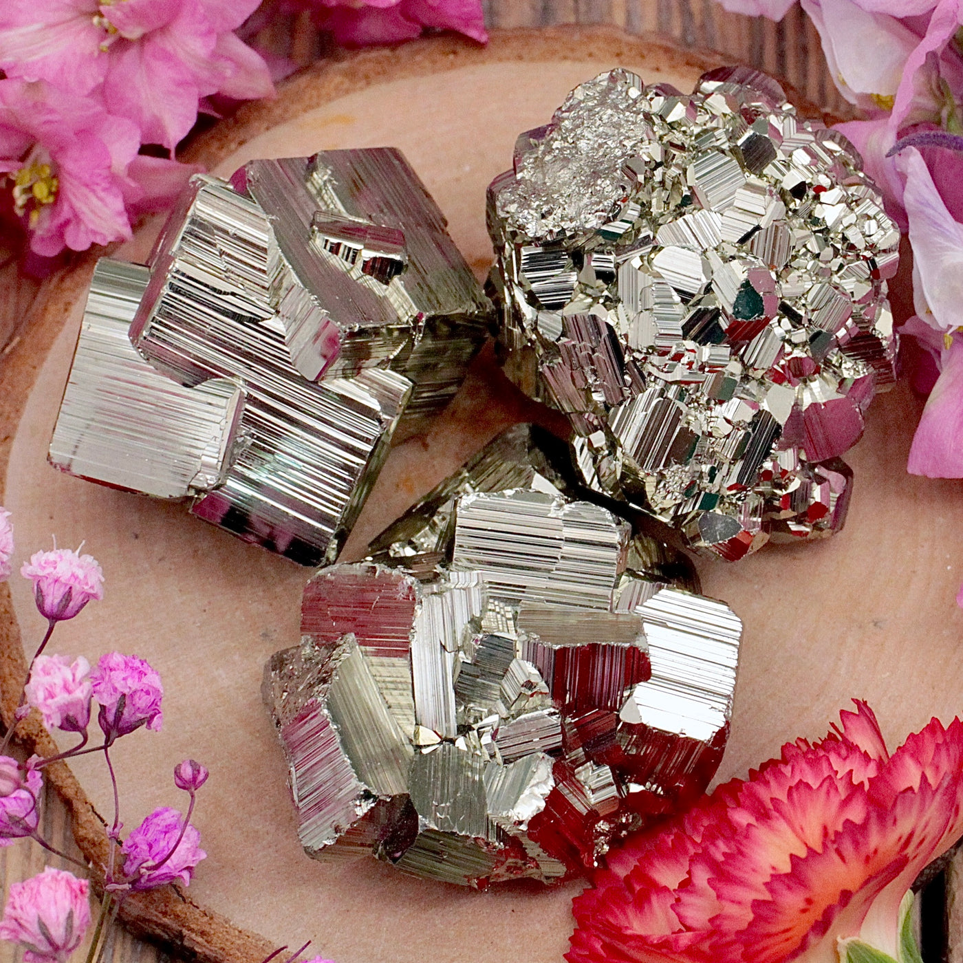 Pyrite Cubic Cluster