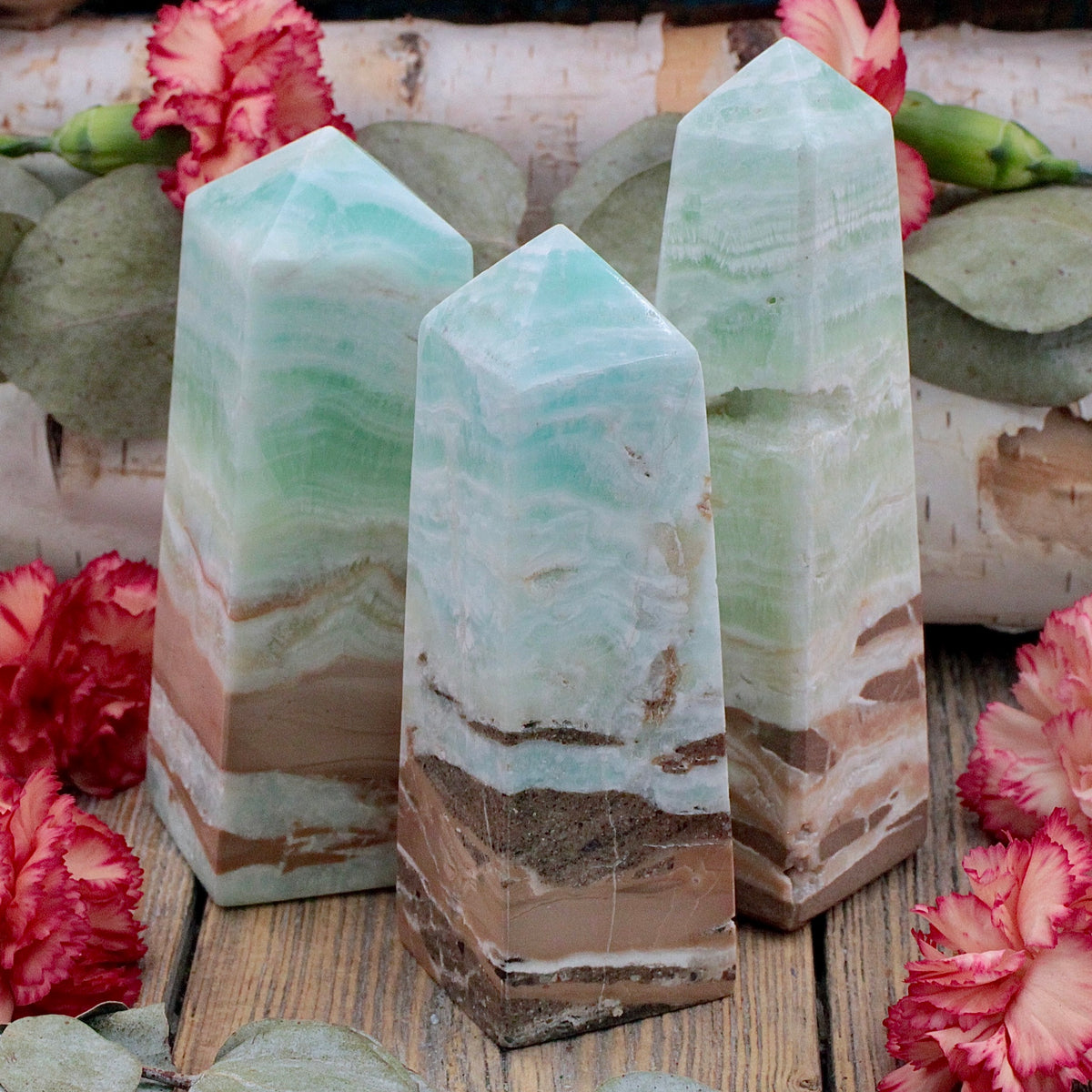 Caribbean Calcite Obelisk