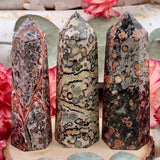Leopardskin Jasper Tower