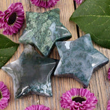 Moss Agate Star