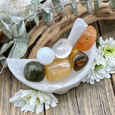 Creativity and Joy Crystal Moon bowl set