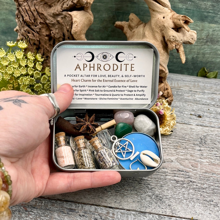 Aphrodite Pocket Altar Tin – RockMama.com