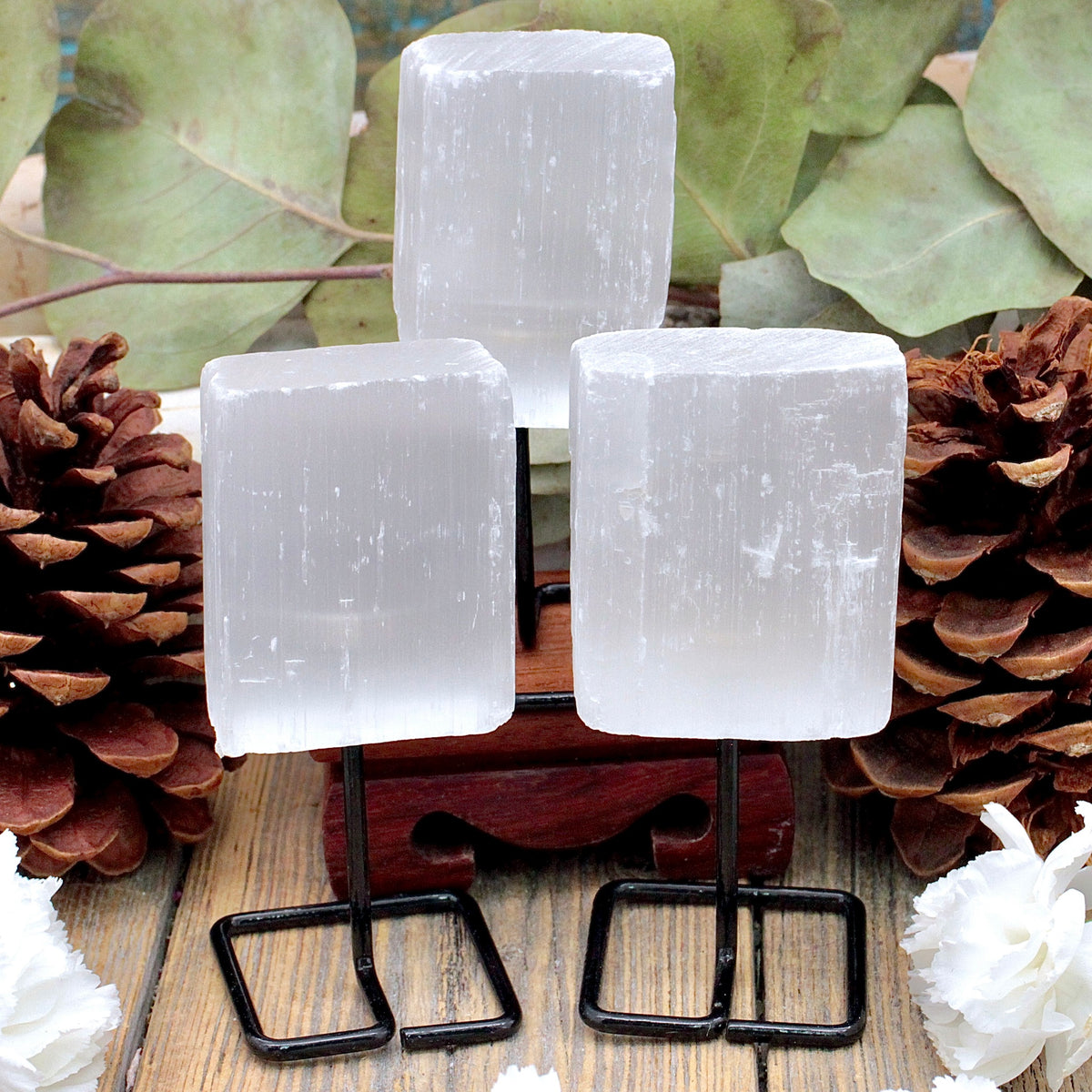 Selenite Satin Spar Mini Pin