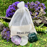 Healing - Pocket Rocks - Tumbled Stone Set