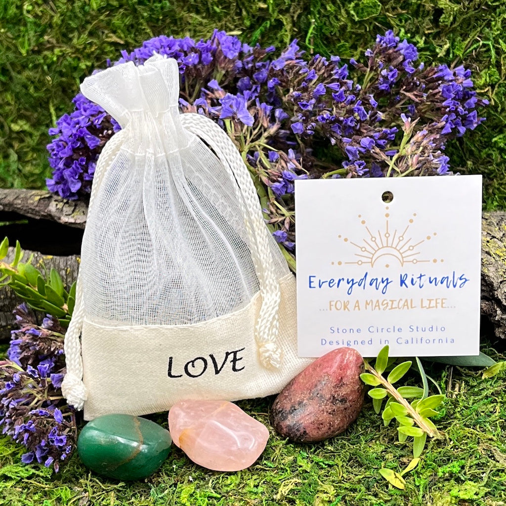 Love - Pocket Rocks - Tumbled Stone Set