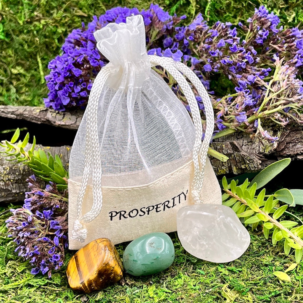 Prosperity - Pocket Rocks - Tumbled Stone Set