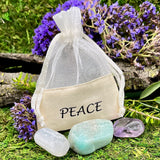 Peace - Pocket Rocks - Tumbled Stone Set