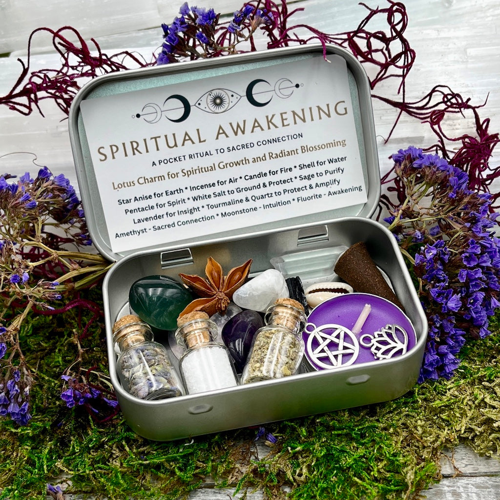 Spiritual Awakening Pocket Spell Tin