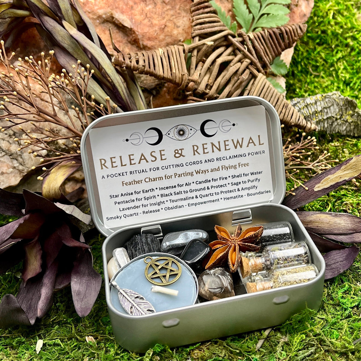 Release & Renewal Spell Tin