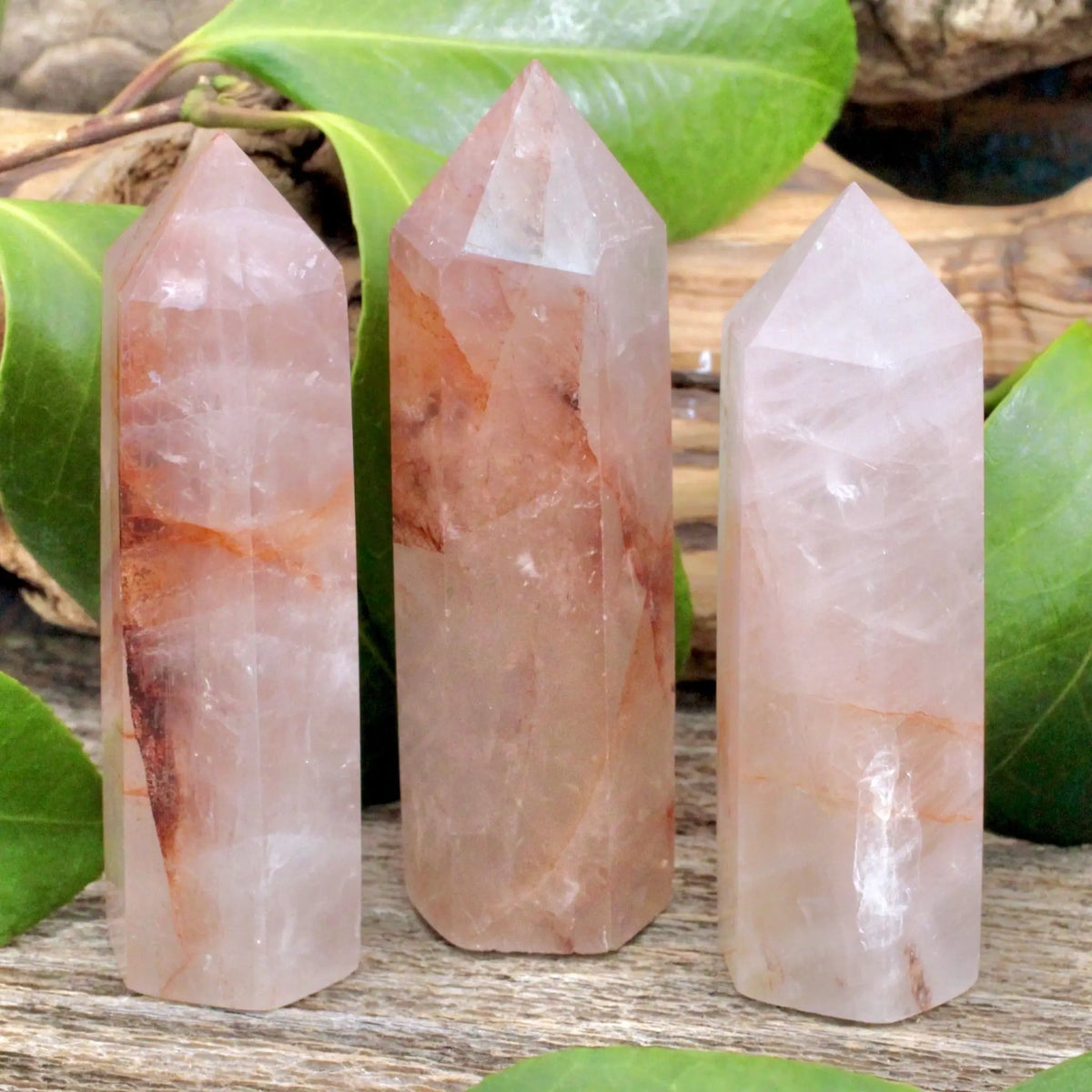 Hematoid Quartz Tower - Medium