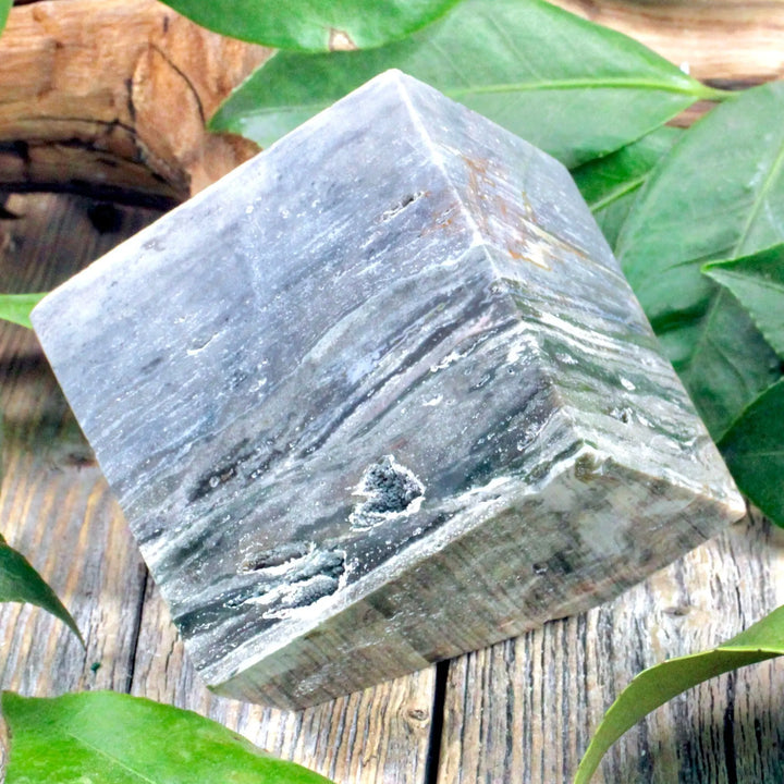 Ocean Jasper Cube – RockMama.com Ocean Jasper Cube – RockMama.com