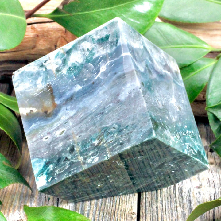 Ocean Jasper Cube – RockMama.com