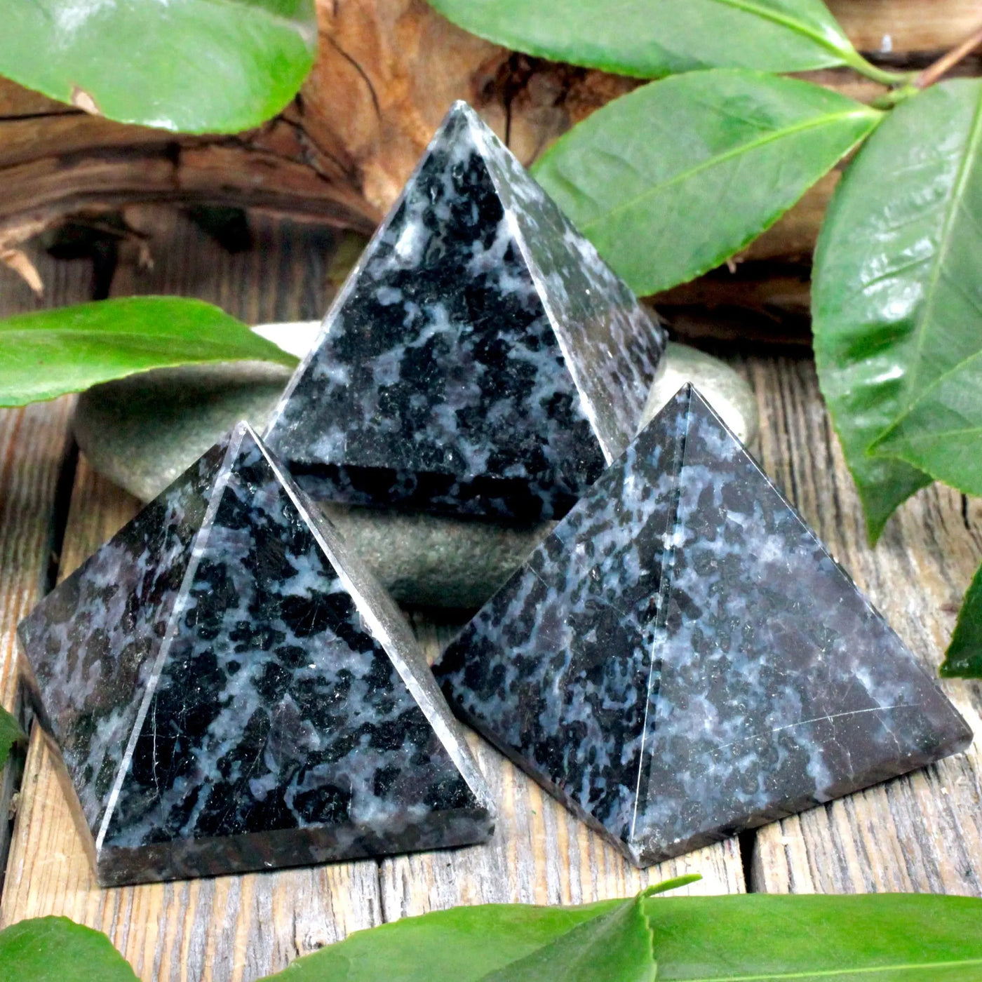 Indigo Gabbro Pyramid