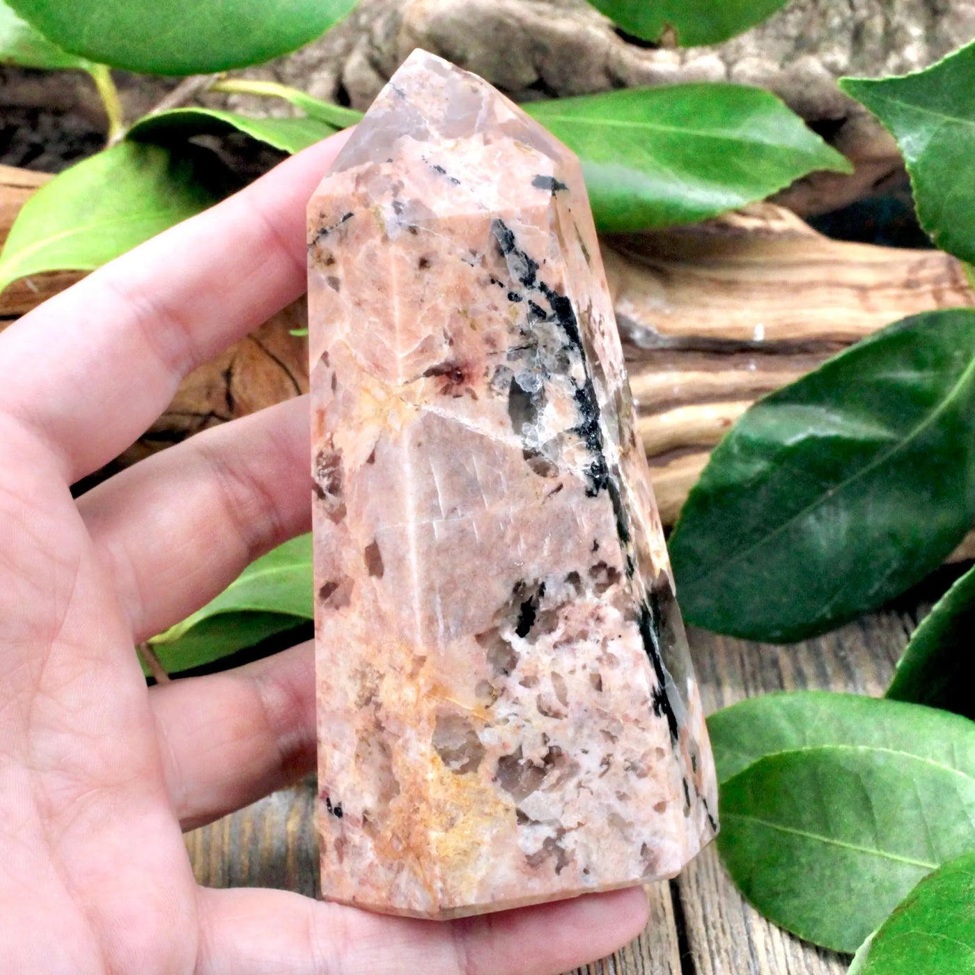 Feldspar with Tourmaline Tower