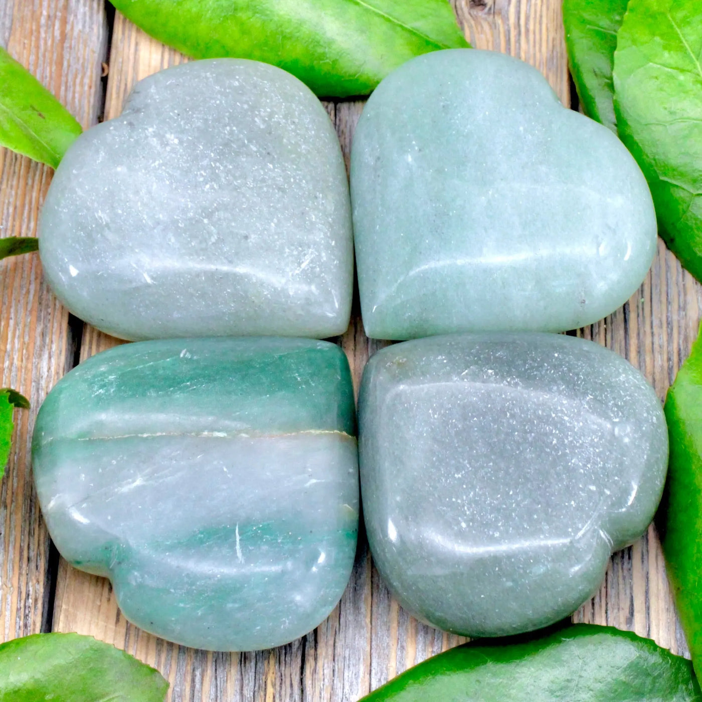 Green Aventurine Heart