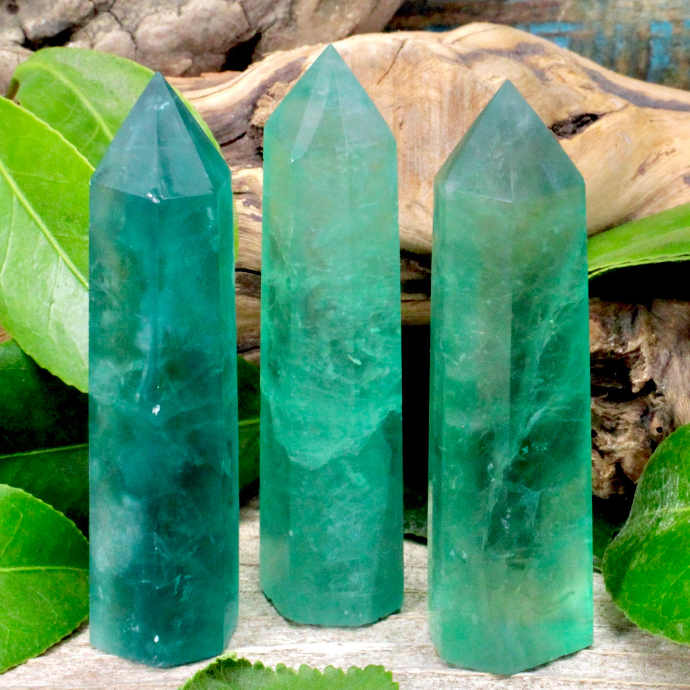 Green Fluorite Tower