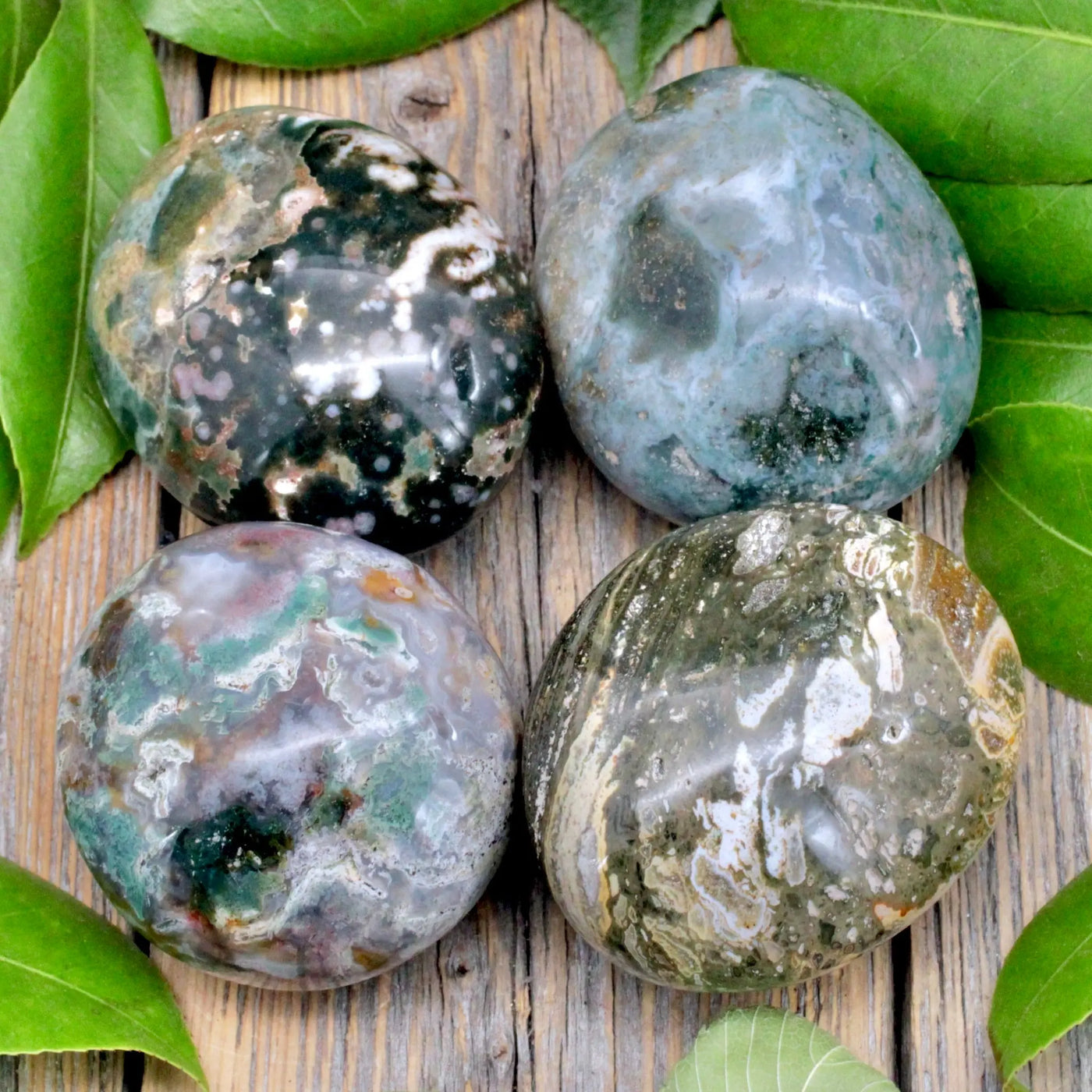 Ocean Jasper Palm Stone