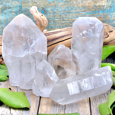 Lemurian Quartz Point