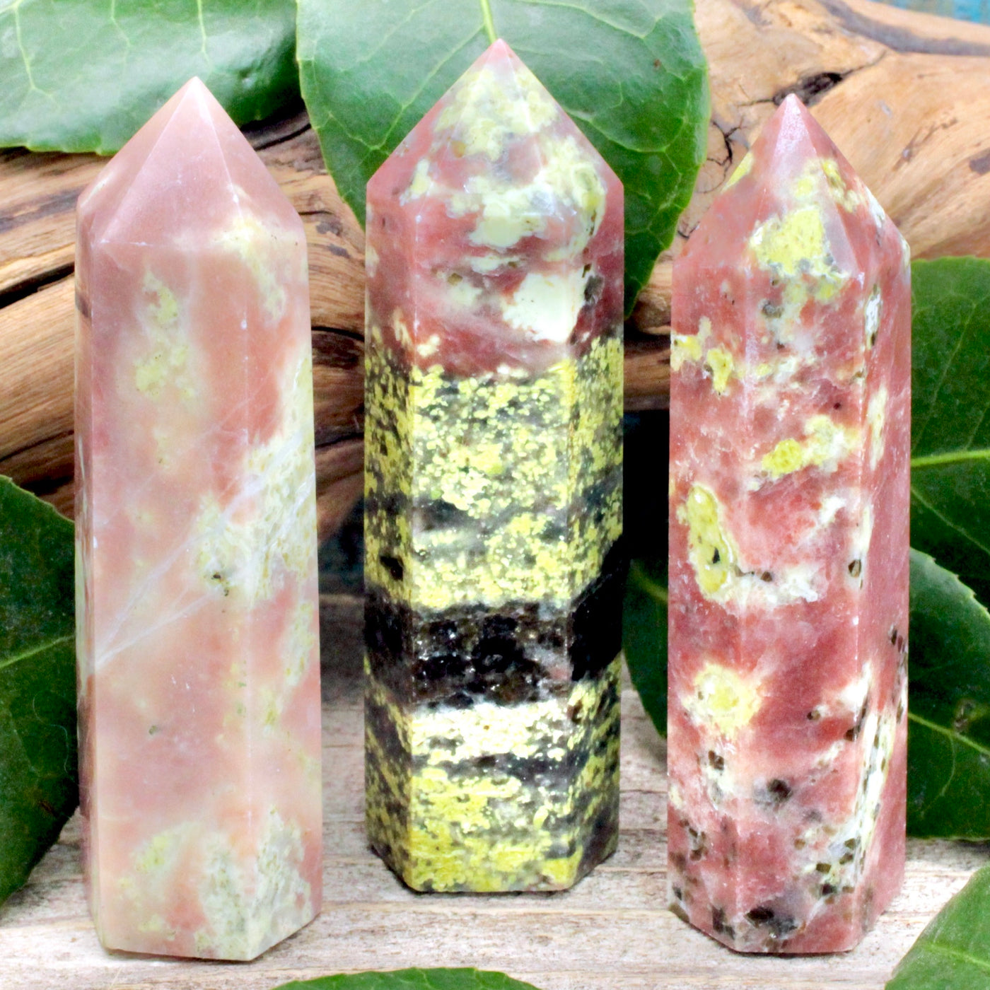 Red Aventurine and Serpentine Tower –