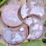 Flower Agate Moon