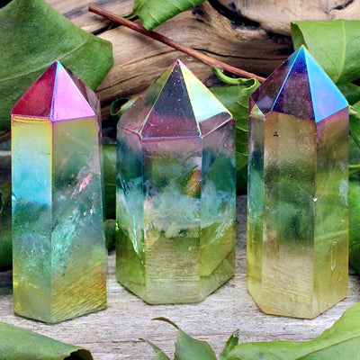 Titanium Rainbow Quartz Tower B