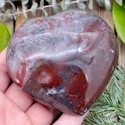 Ocean Jasper Heart