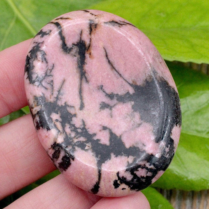 Rhodonite Worry Stones