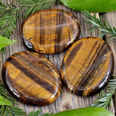 Tiger's Eye Worry Stone