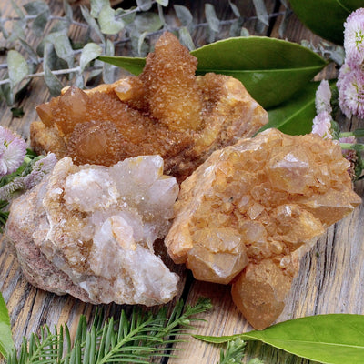 Golden Healer Spirit Quartz