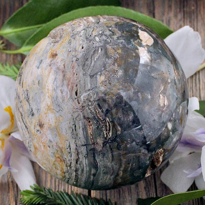 Ocean Jasper Sphere