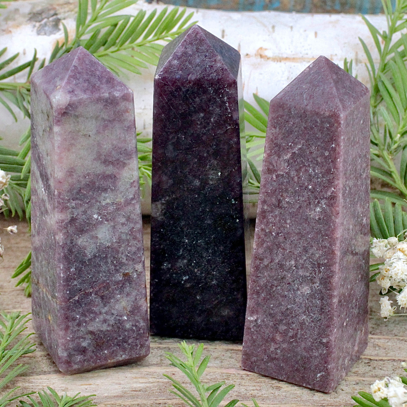 Lepidolite Obelisk