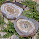 Druzy Agate Heart
