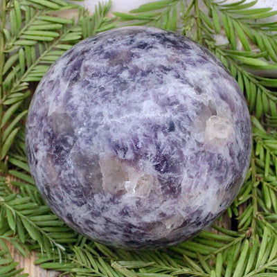 Lepidolite Sphere