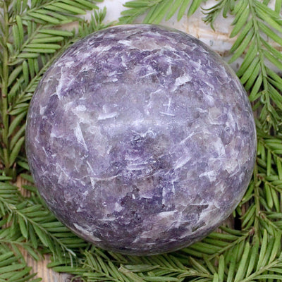 Lepidolite Sphere