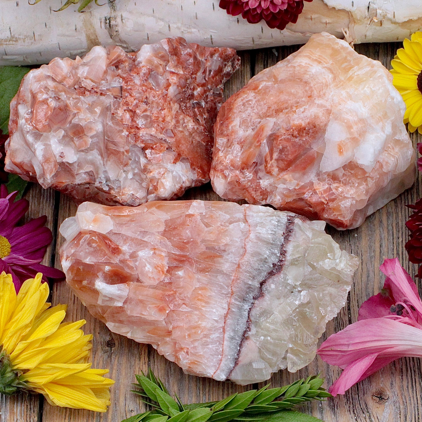 Red Calcite Rough Chunk A