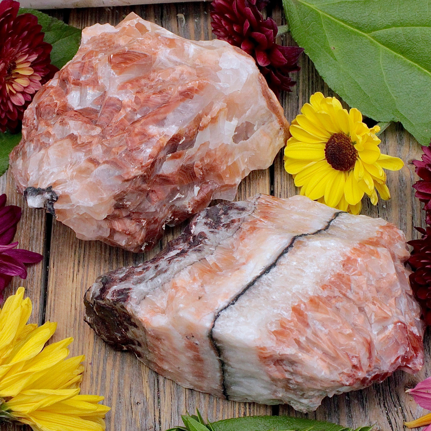 Red Calcite Rough Chunk B