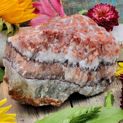 Red Calcite Rough Chunk