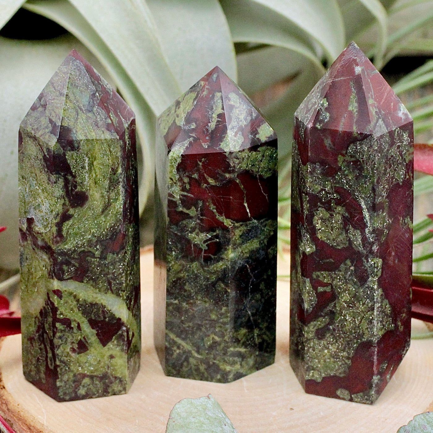 Dragon's Blood Jasper Tower