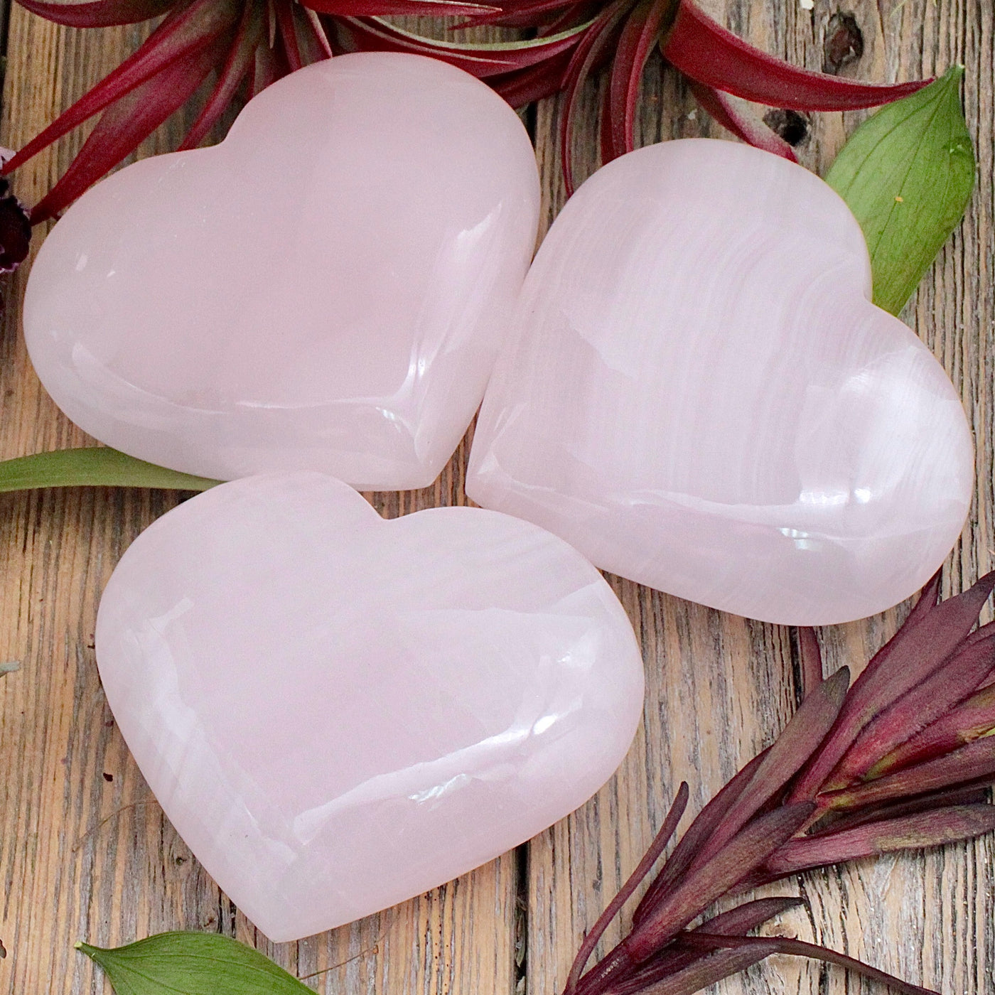 Pink Calcite Heart