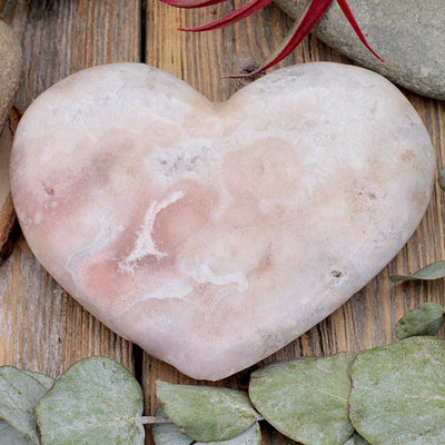 Pink Amethyst Heart