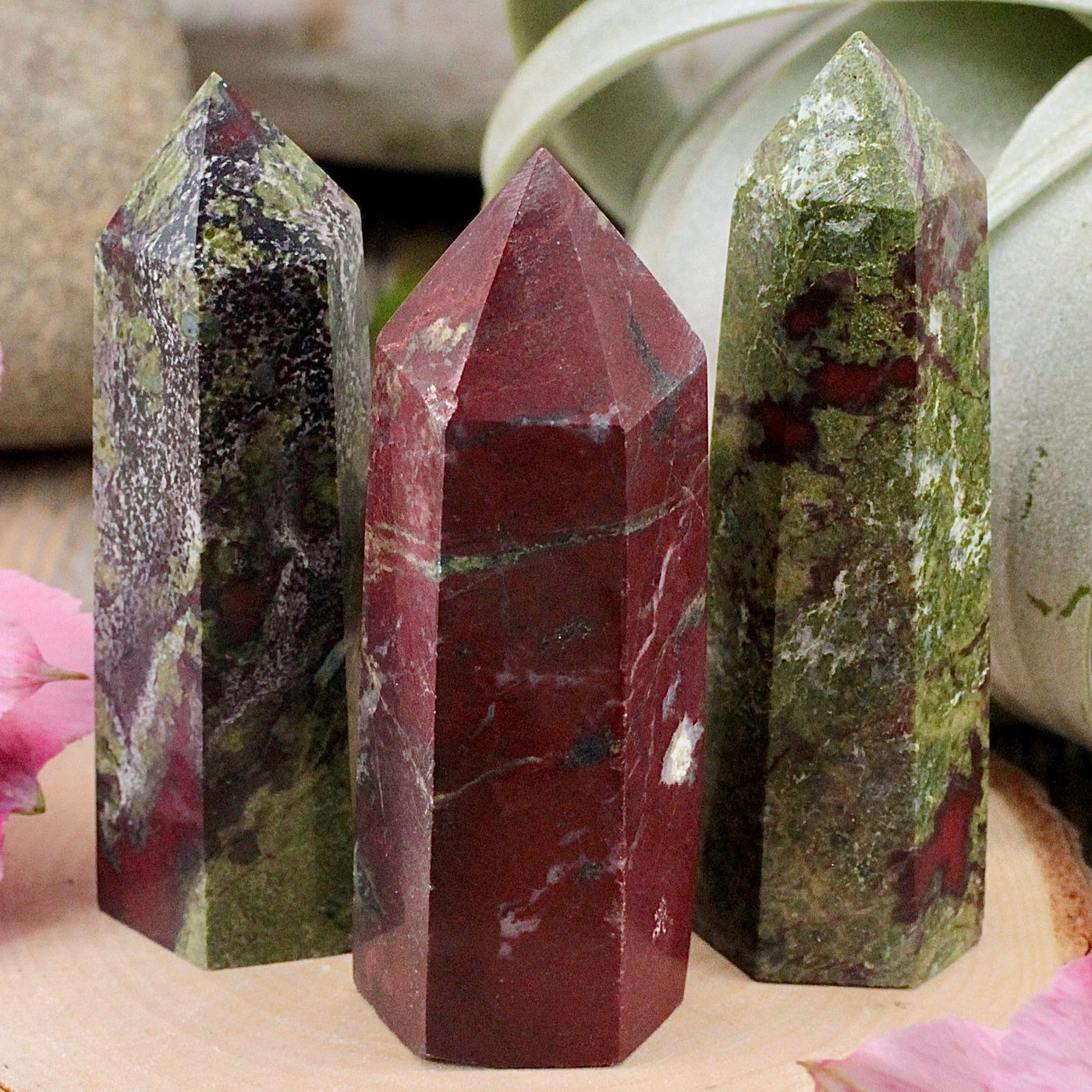 Dragon's Blood Jasper Tower