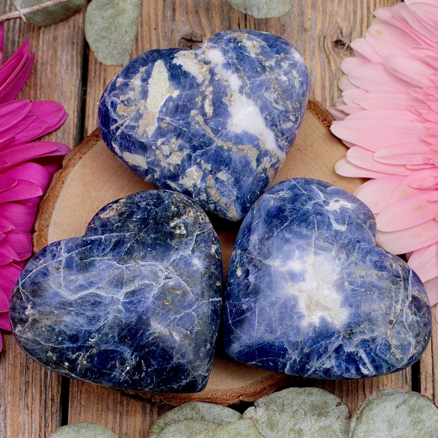 Sodalite Heart