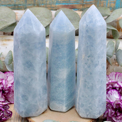 Blue Calcite Tower A